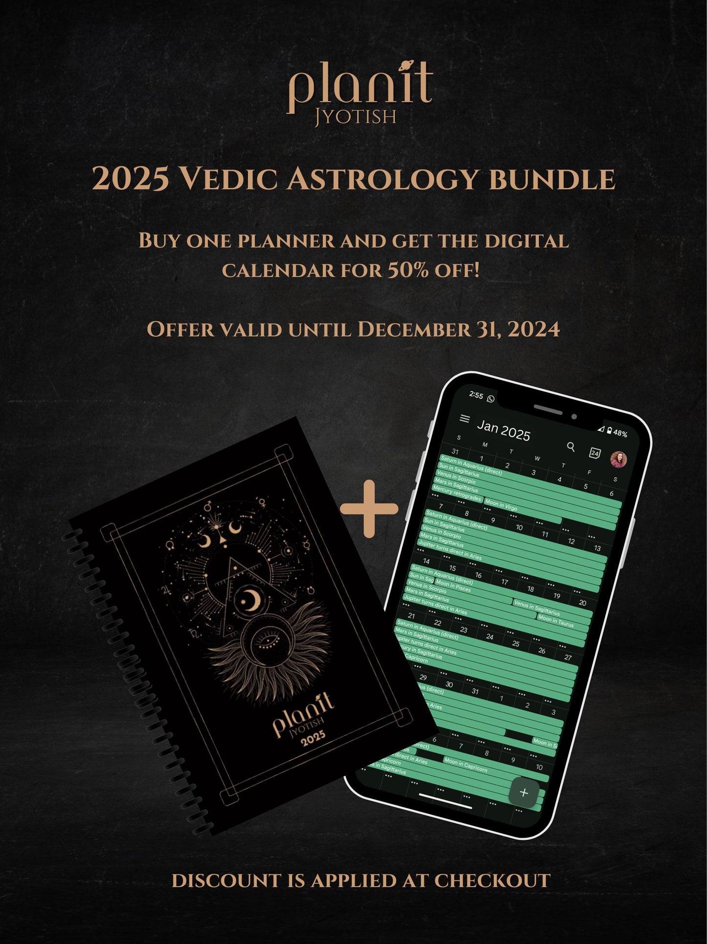 2025 Vedic Astrology Digital Calendar